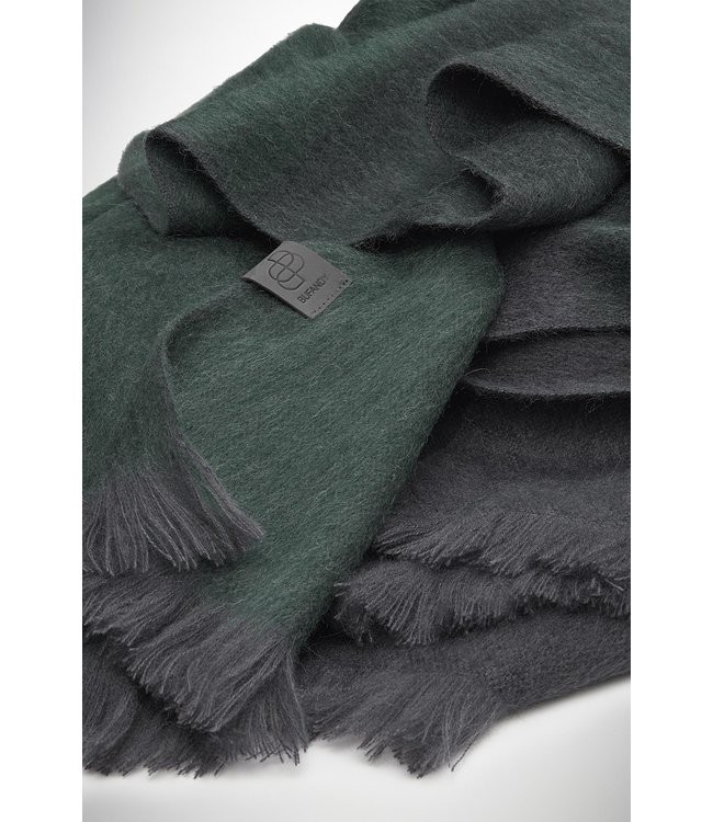 Bufandy •• Brushed Ombre Pine Grove | Alpaca Shawl from De Groene Knoop