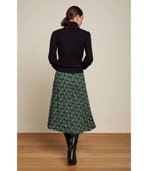 KING LOUIE •• Juno Midi Skirt Cameo from De Groene Knoop