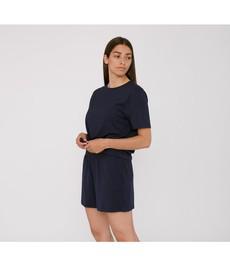 Organic Basics •• TENCEL™ Lite Shorts | Navy via De Groene Knoop
