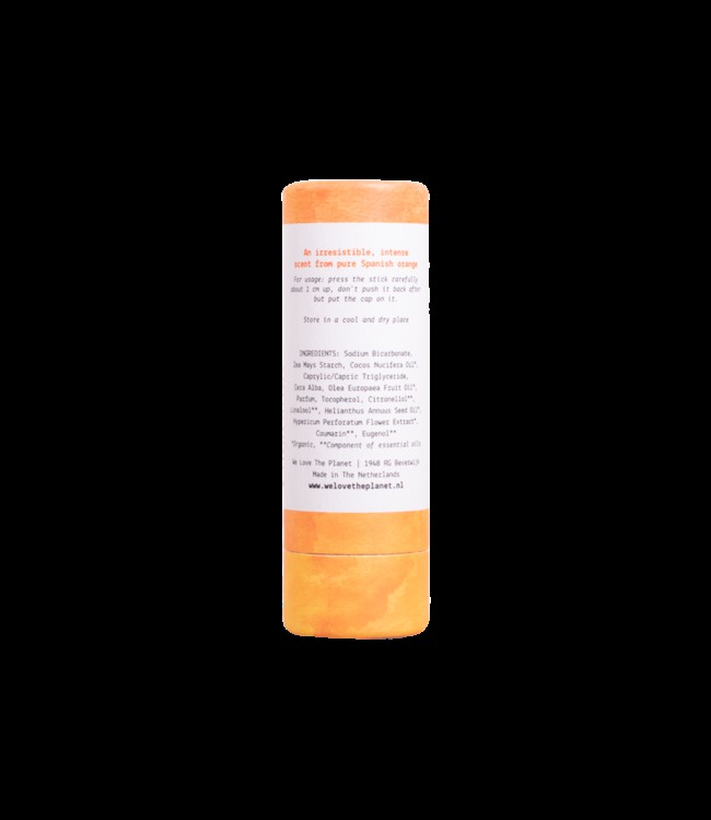 WE LOVE THE PLANET •• Natuurlijke deodorant  stick | Original Orange from De Groene Knoop