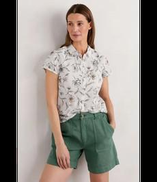 SEASALT CORNWALL •• Rushmaker Shirt-Linework | Floral Chalk via De Groene Knoop