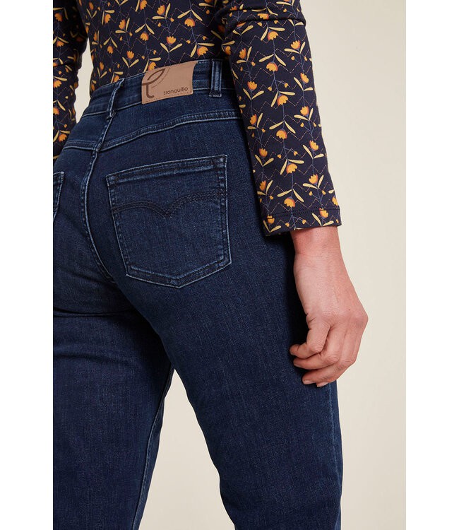 Tranquillo •• Organic cotton Skinny Jeans | ink from De Groene Knoop