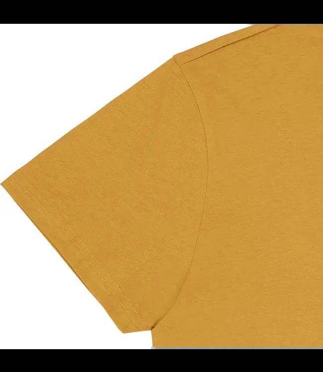 BASK IN THE SUN •• T-shirt MINI TO THE SEA | Gold from De Groene Knoop