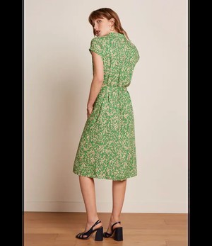 KING LOUIE •• Maria Dress Paradis | Jasmin Green from De Groene Knoop