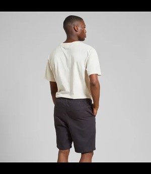 DEDICATED. •• Chino Shorts Nacka Canvas Phantom | Black from De Groene Knoop