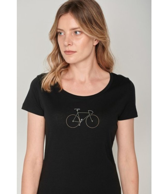 GREENBOMB •• Shirt Bike Race Fine Loves | Black from De Groene Knoop