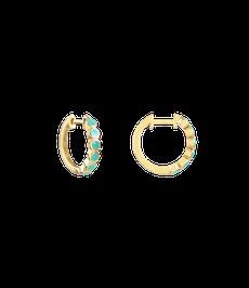JULES BEAN •• OORBELLEN PALAIS | Turquoise via De Groene Knoop
