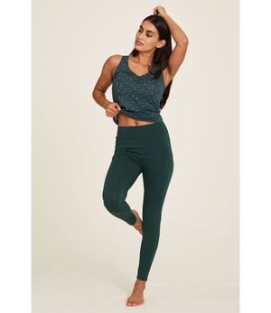 Tranquillo •• JERSEY LEGGINGS | dark green from De Groene Knoop