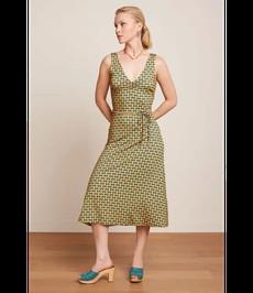 KING LOUIE •• Anna Dress Nova | Shell Orange via De Groene Knoop