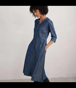 SEASALT CORNWALL •• Jurk Wightwick | mid indigo from De Groene Knoop