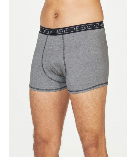 THOUGHT  •• Bamboe Boxers Michael | grey marle from De Groene Knoop