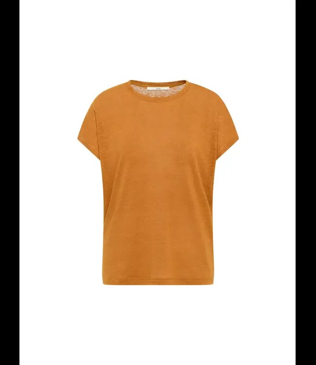 LANIUS •• Shirt uit bio linnen | Brown Sugar from De Groene Knoop