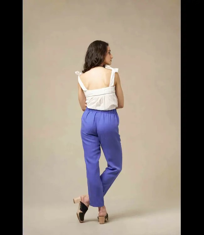 EKYOG •• Pantalon Vikeno | Ultraviolet from De Groene Knoop