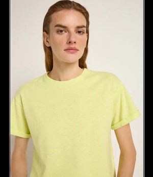 LANIUS •• Korte mouwen shirt OCS | Lime from De Groene Knoop