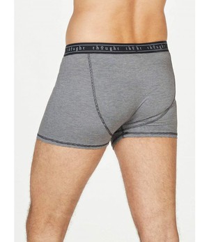 THOUGHT  •• Bamboe Boxers Michael | grey marle from De Groene Knoop
