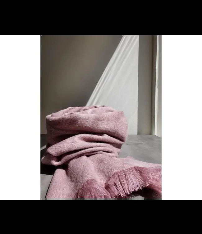 Bufandy •• Brushed Solid | lilac rose from De Groene Knoop
