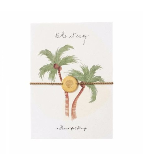 A BEAUTIFUL STORY •• Jewelry Postcard Palmbomen from De Groene Knoop
