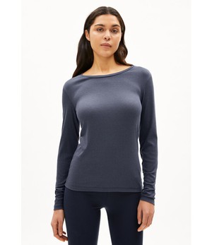 ARMEDANGELS •• T-shirt JAALEAA | Moonlight Gray from De Groene Knoop