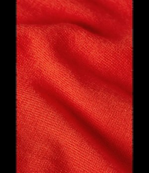 KING LOUIE •• Valentina Top Club | Spicy Orange Short Sleeve from De Groene Knoop