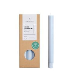 Original Home •• Dinner Candles Sky| 10 stuks via De Groene Knoop