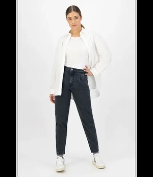 MUD Jeans •• Loose Bailey Jeans | Used Black from De Groene Knoop