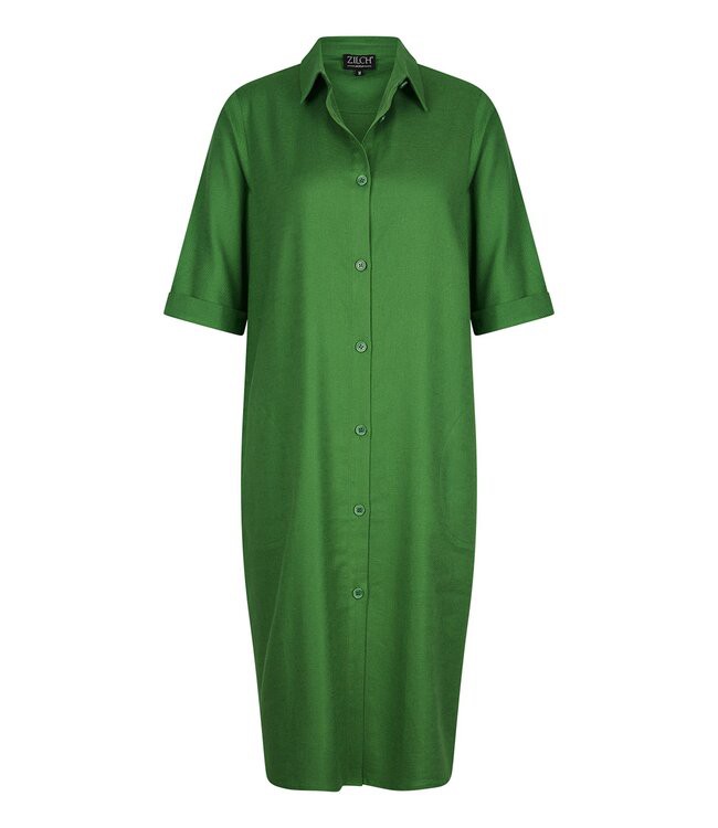 ZILCH •• Shirt Dress | Bottle from De Groene Knoop