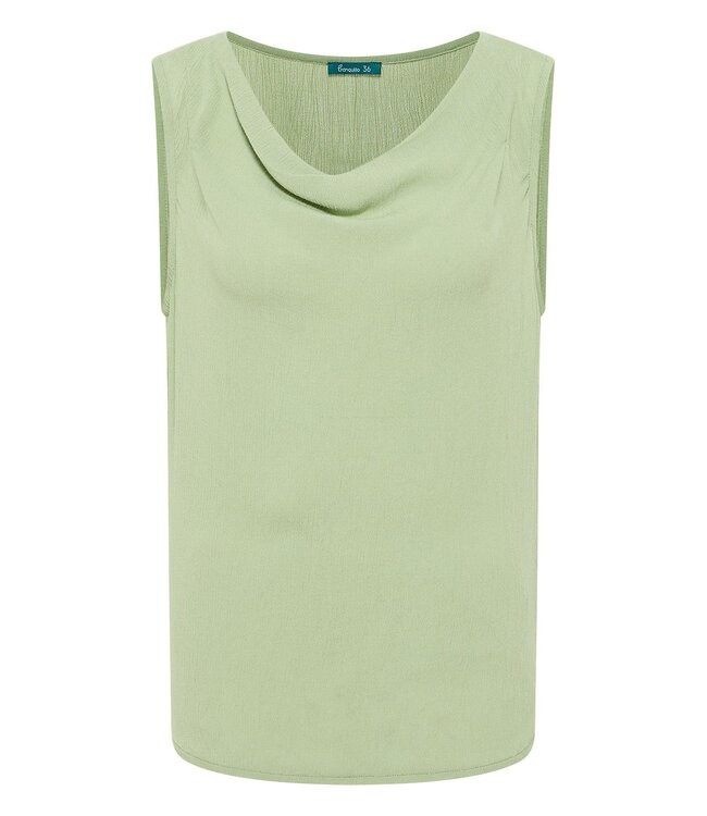 Tranquillo •• EcoVero™ Viscose Top | Topaz Green from De Groene Knoop