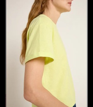 LANIUS •• Korte mouwen shirt OCS | Lime from De Groene Knoop