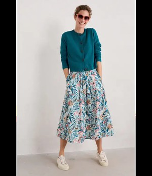 SEASALT CORNWALL •• Cliff Road Skirt II-kelp forest | Chalk from De Groene Knoop