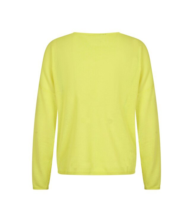ZILCH •• Wide Sweater | Lemon from De Groene Knoop
