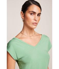 KING LOUIE •• Double V Top Caprice | Sprucestone Mint via De Groene Knoop