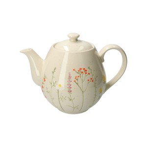 Theepot, steengoed, botanisch 1,8 liter from Dille & Kamille