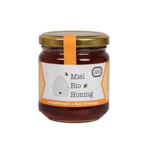 Honing, oranjebloesem, biologisch, 250 gram from Dille & Kamille