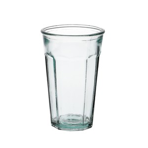 Glas met facetten, gerecycled glas, 300 ml from Dille & Kamille