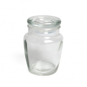 Kruidenpotje met glazen deksel, taps, 150 ml from Dille & Kamille