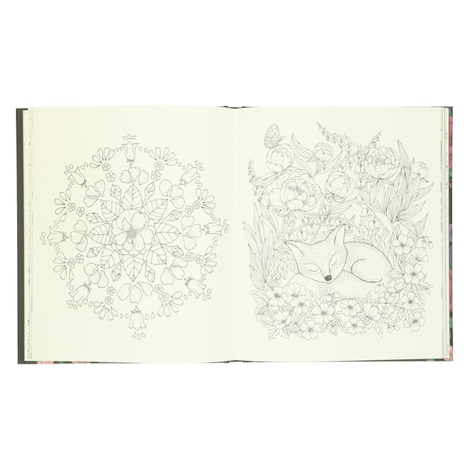 Botanische tuin kleurboek, Maria Trolle from Dille & Kamille