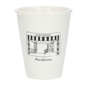 Gevel mok, Amstelveen, porselein, 200 ml from Dille & Kamille