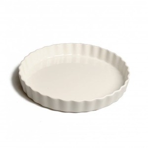 Taart-/ quichevorm, porselein, Ø 27 cm from Dille & Kamille