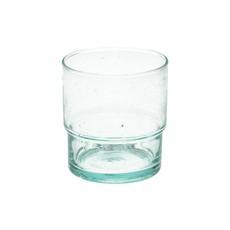 Modern glas, gerecycled handgeblazen glas, 9 cm via Dille & Kamille