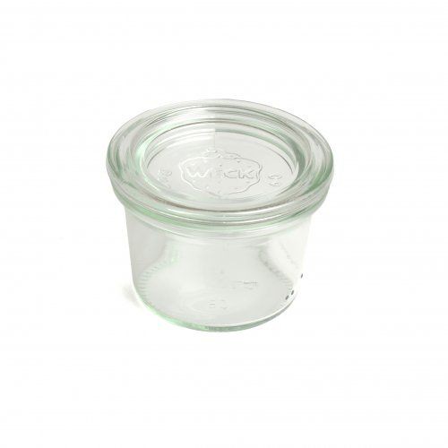 Weckpotje laag, 80 ml from Dille & Kamille