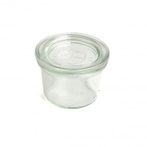 Weckpotje laag, 80 ml from Dille & Kamille