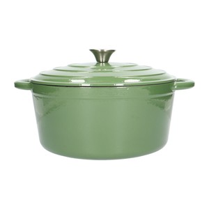 Braadpan, gietijzer, groen, Ø 29 cm from Dille & Kamille