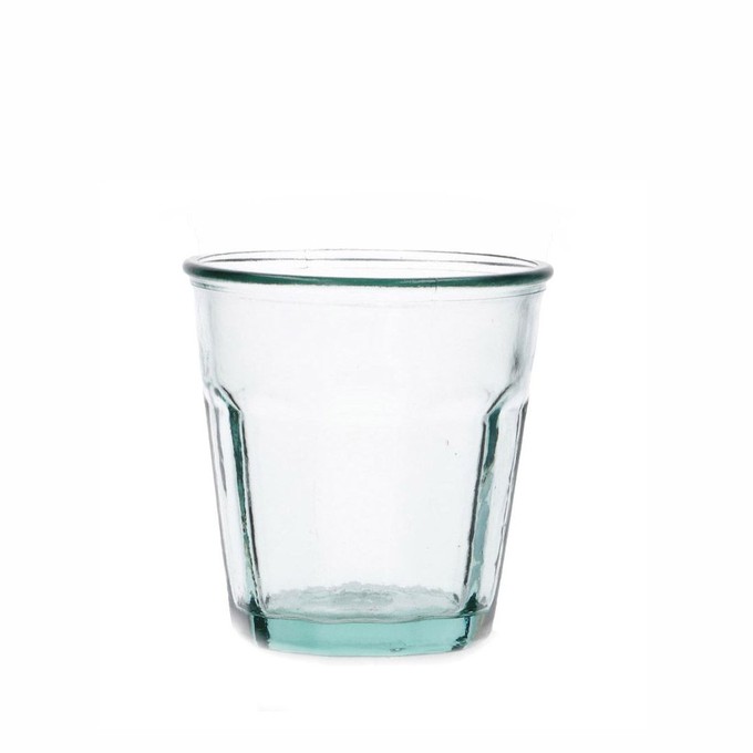 Glas met facetten, gerecycled glas, 250 ml from Dille & Kamille