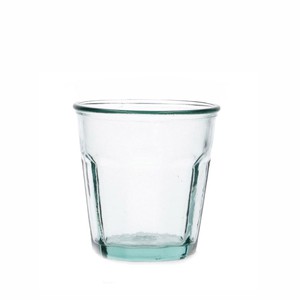 Glas met facetten, gerecycled glas, 250 ml from Dille & Kamille