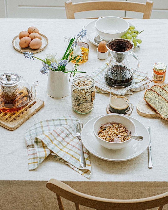 Koffiekan met filter, glas en RVS, 600 ml from Dille & Kamille