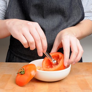 Tomatenuitholler, roestvrij staal from Dille & Kamille