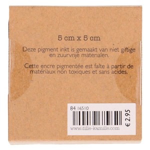 Stempelkussen. roze, 5 x 5 cm from Dille & Kamille
