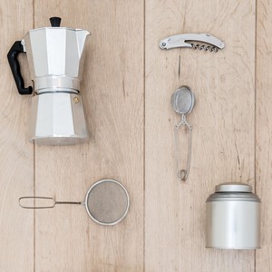 Melkschuimer voor cappuccino, roestvrij staal, Ø 8 cm from Dille & Kamille