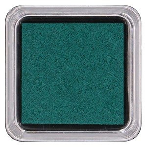 Stempelkussen, donkergroen, 5 x 5 cm from Dille & Kamille