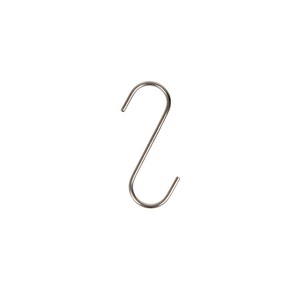 S-haak, roestvrij staal, 60 x 3 mm from Dille & Kamille